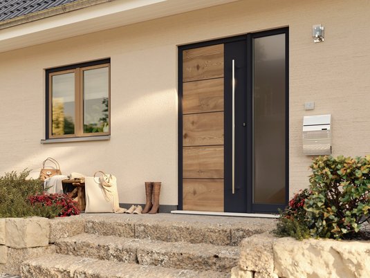 Treten Sie ein in Ihr neues Traumhaus Das Flair 134 mit Blick auf den Eingangsbereich