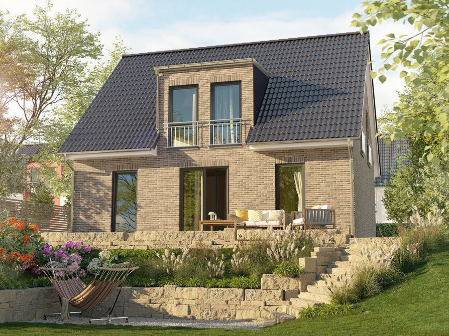 Einfamilienhaus-Flair-125-Garten-Hang-Klinker
