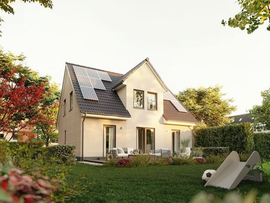 Familienhaus Flair 134 für Schönwalde am Bungsberg Ein klassisches Einfamilienhaus Flair 134, das im Baugebiet Schönwalde am Bungsberg gebaut werden kann, ideal für Familien mit Platzbedarf.