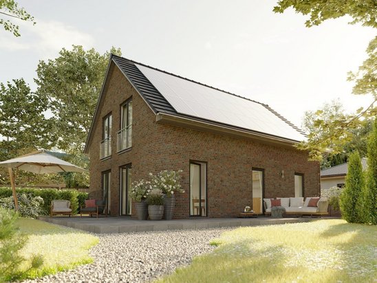 Das Einfamilienhaus Bodensee 129 mit Klinker