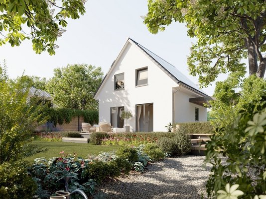 Komfortables Wohnen am Claudiussee im eigenen Garten genießen Modernes Haus mit gepflegtem Garten als mögliches Eigenheim im Neubaugebiet Claudiussee in Bad Oldesloe